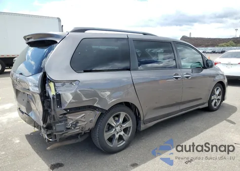 2017 Toyota Sienna Se из США, поврежденный, VIN 5TDXZ3DC8HS784298